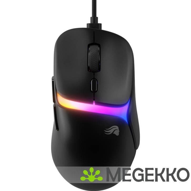 Glorious Model D3 Wired Zwart Gaming Muis, Computers en Software, Muizen, Nieuw, Verzenden