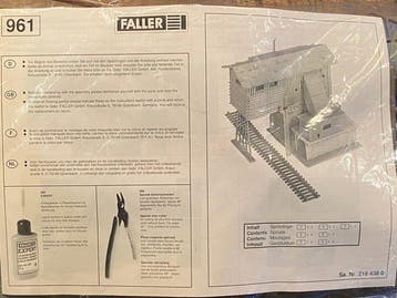 Faller H0 - 961, B-947 - Modeltrein bouwpakketten (2) -