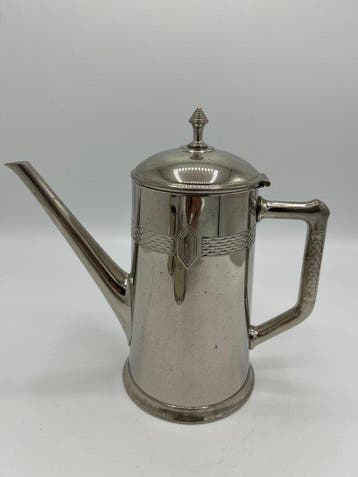 WMF / Geislingen - Koffie- en theeservies (3) - Verzilverd -