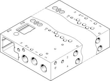 Festo Rail De Collecteur - 573504, Verzenden