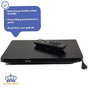 Philips BDP2100 | Blu-ray Speler | Blu-ray | DVD Speler, Verzenden