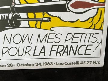 Roy Lichtenstein - CRAK! - Roy Lichtenstein Exhibition - Leo