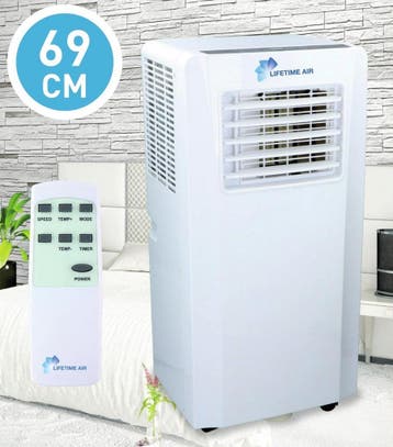 PROMO - Lifetime Air 3 in 1 Air Conditioner - 1230W/ 69cm, Elektronische apparatuur, Airco's, Nieuw, 3 snelheden of meer, Ophalen of Verzenden