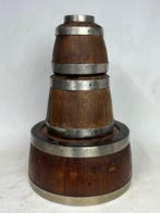 Werkgereedschap (3) - 3 oude kaasmallen gouda, Antiquités & Art