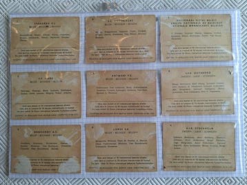 Set complet (56/56) Maple Leaf 1960 - Internationaux à onze, Nieuw