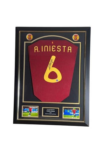 Spain - Wereldkampioenschap Voetbal - Andres Iniesta -
