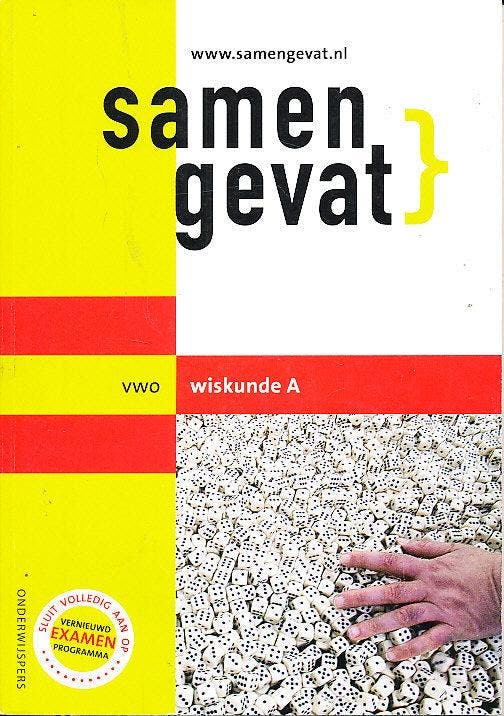 Samengevat VWO Wiskunde A, Livres, Livres scolaires, Envoi