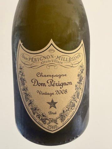 2008 Dom Pérignon, Vintage - Champagne Brut - 1 Bouteille, Nieuw