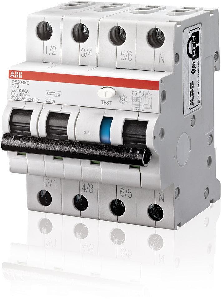 ABB System Pro M Disjoncteur différentiel compact -, Bricolage & Construction, Électricité & Câbles, Envoi