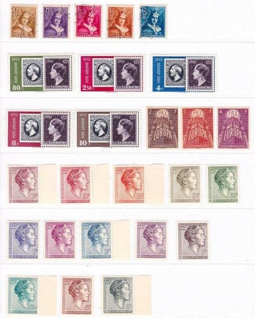 Luxemburg 1926/1962 - Collectie - Stanley Gibbons