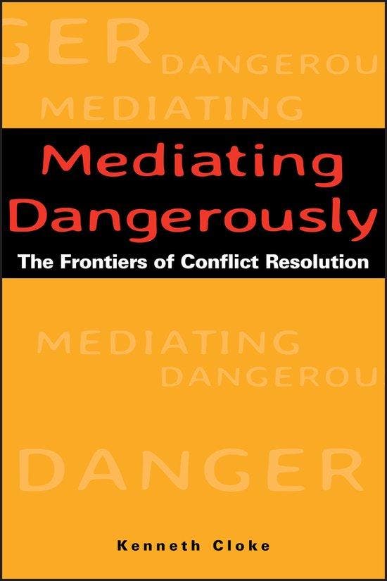 Mediating Dangerously 9780787953560 Kenneth Cloke, Livres, Langue | Anglais, Envoi