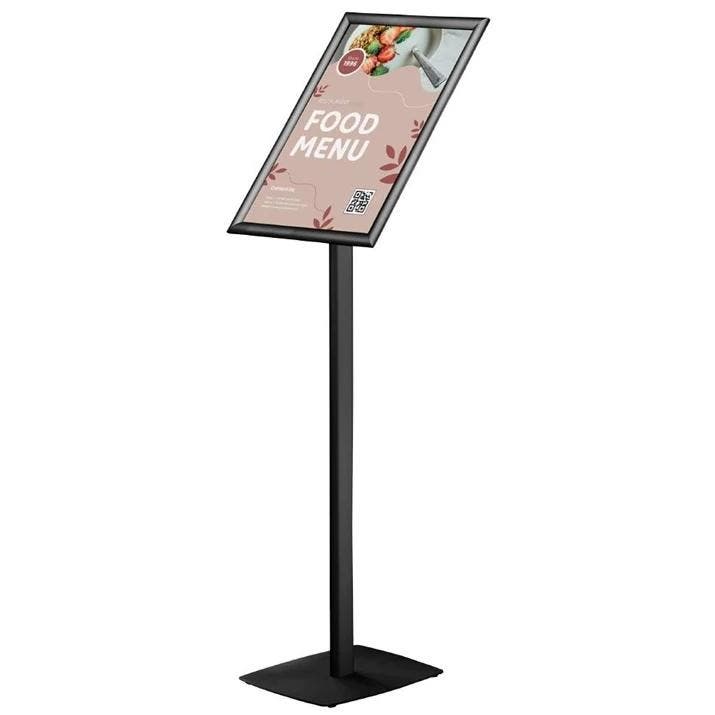 Menustandaard | Zwart | Kliklijst (A3) | Draaibaar |, Articles professionnels, Horeca | Équipement de cuisine, Envoi