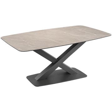 bert plantagie Eettafel Oxxi - Ongebruikt, Verzenden, Zo goed als nieuw, Kunststof, 200 cm of meer