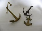 Objets maritimes (3) - laiton / cuivre-fer- Ancre décorative, Antiquités & Art