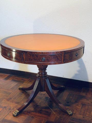 Tafel - Mahonie - 4 lades + simulaties