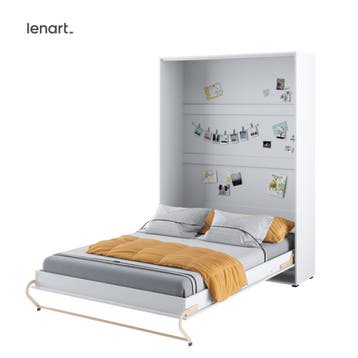 Lenart Bed Concept Pro Verticaal Opklapbed 140x200 - Wit, Nieuw
