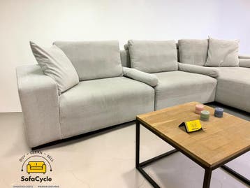Passe Partout hoekzetel wit in stof, hoek R – tweedehands, Verzenden, Nieuw