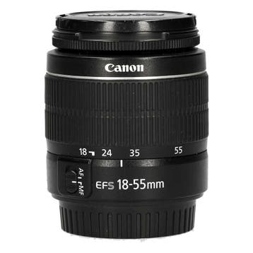 Canon EF-S 18-55mm f/3.5-5.6 III met garantie, Ophalen of Verzenden, Gebruikt