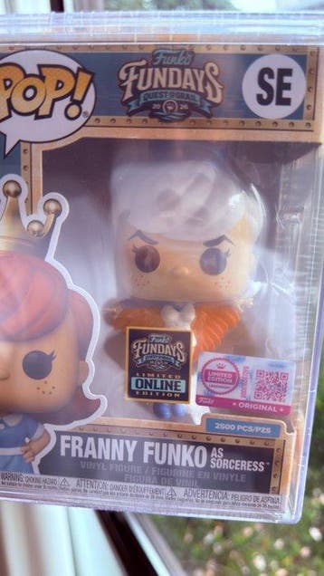 Funko - Funko Pop Franny Funko As Sorceress -2500pcs
