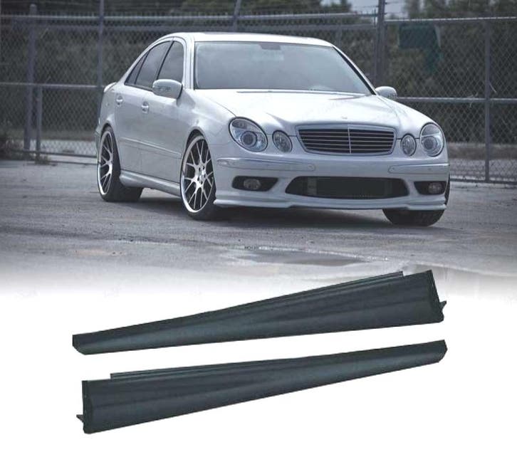 BAS DE CAISSE MERCEDES CLASSE E W211 02-09 LOOK AMG, Auto-onderdelen, Carrosserie, Verzenden