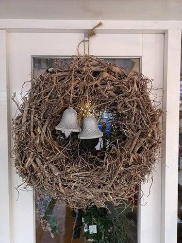 Kerstklok Kerstbel Styropor Piepschuim 9 cm met kleine manco, Hobby en Vrije tijd, Knutselen, Nieuw