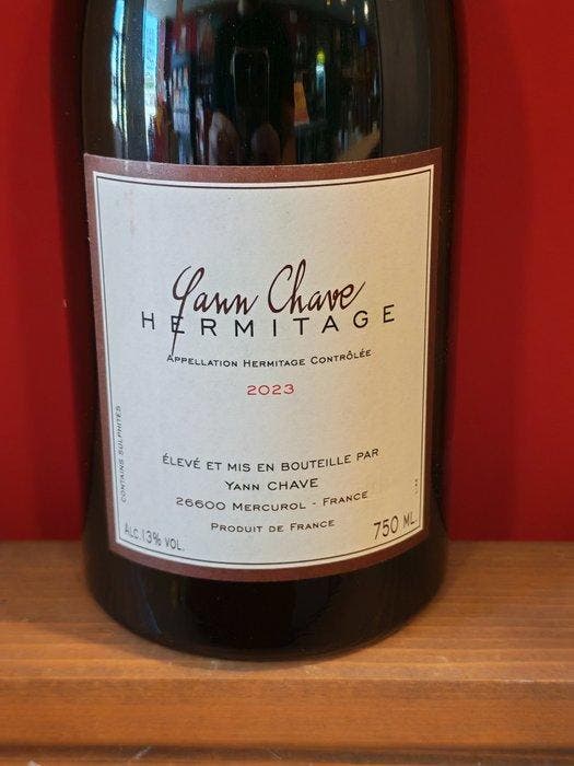 2023 Yann Chave, Hermitage - Hermitage, Rhône - 1 Fles (0,75, Collections, Vins