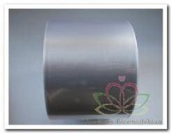 Bedrukt lint Wit met Zwarte opdruk 45 mm 50 cm, Nieuw