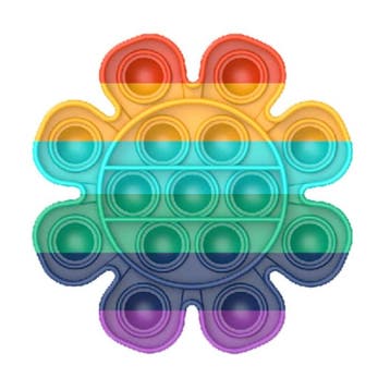 Pop It - Fidget Anti Stress Speelgoed Bubble Toy Siliconen, Verzenden