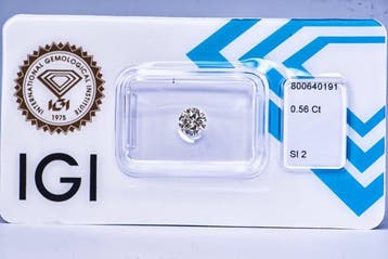 Zonder minimumprijs - 1 pcs Diamant (Natuurlijk gekleurd) -, Nieuw
