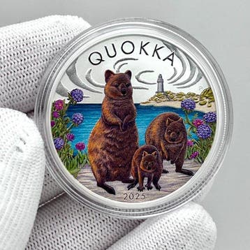 Australië. 1 Dollar 2025 – Quokka – 1 oz Silver .9999 – BU
