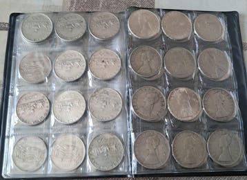 Italie. 500 Lire 1961/1965, 40 x Monete