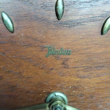 Horloge de table - Moderne du milieu de siècle - Teck -
