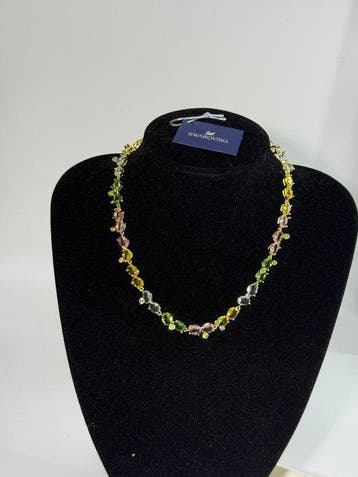 Swarovski - Metaal, kristal - Halsketting - Gema-serie