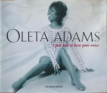 Oleta Adams - I Just Had To Hear Your Voice, Verzenden, Gebruikt