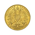 Oostenrijkse gouden 20 Coronas munt