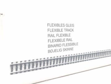 Fleischmann N - 9106 - Modeltreinsporen (20) - 20x Flexrail, Hobby en Vrije tijd, Nieuw