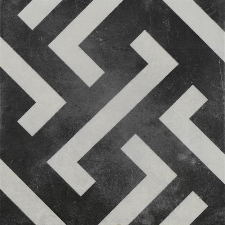 Vloertegel/Wandtegel Zwart 22,3x22,3cm (Muurtegels), Bricolage & Construction, Dalles & Carrelages, Enlèvement ou Envoi