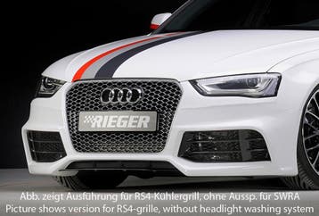 Rieger voorbumper | A4 (B8/B81): 01.12- (vanaf Facelift) - L, Autos : Pièces & Accessoires, Verzenden