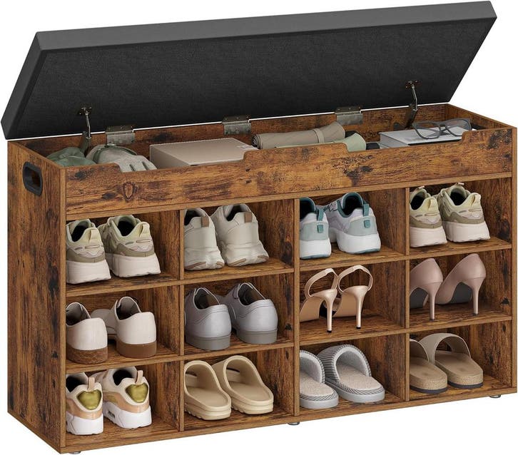 Hzuaneri Schoenenbank, schoenenrek met zitvlak, zitbank met, Maison & Meubles, Accessoires pour la Maison | Autre, Envoi