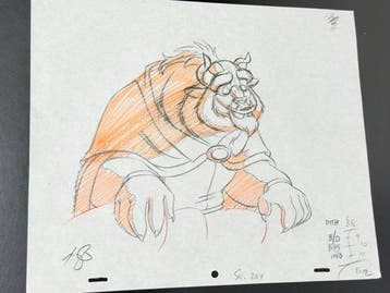 Beauty and the Beast (Walt Disney, 1991) - 1 Dessin