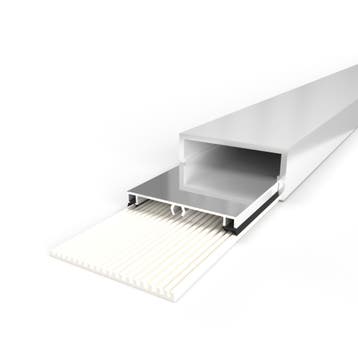Profielset: klemprofiel met beglazingsrubber, afdekkap en op, Doe-het-zelf en Bouw, Verzenden, Nieuw