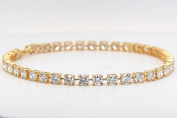 Zonder minimumprijs - Armband - 14 karaat Geel goud -, Nieuw