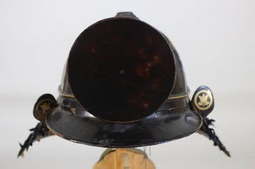 Armure - Japon - E2-877 10 Ken Kakifukurin Kabuto avec, Antiquités & Art