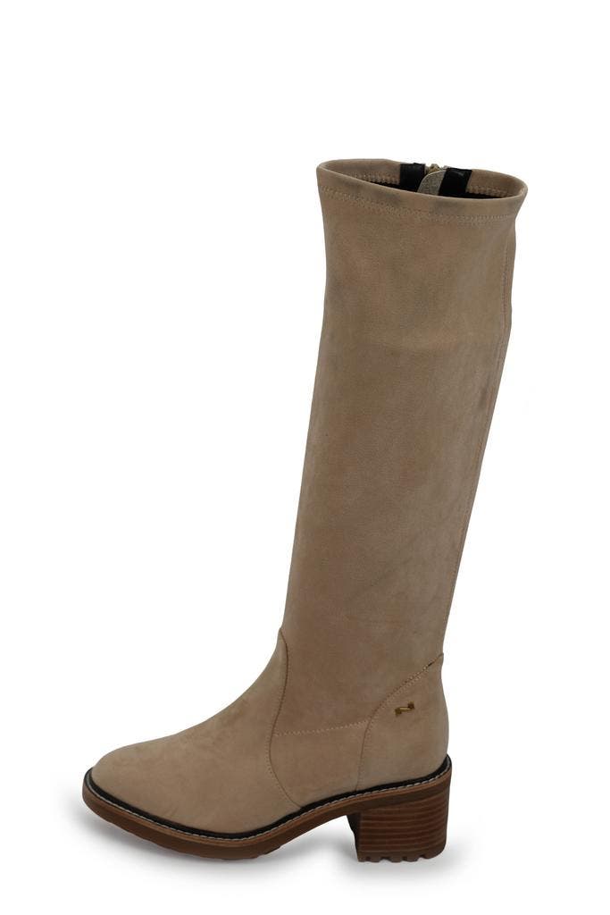 Nathan Baume Laarzen in maat 36 Beige, Kleding | Dames, Schoenen, Beige, Zo goed als nieuw, Hoge laarzen, Verzenden