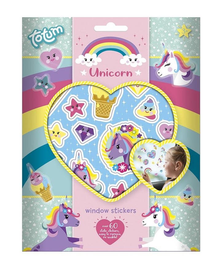Unicorn Raamstickers, Hobby & Loisirs créatifs, Articles de fête, Envoi