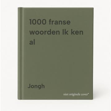 1000 franse woorden Ik ken al 9789037452167 Jongh, Boeken, Verzenden, Gelezen, Jongh