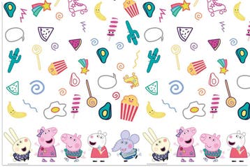 Peppa Pig Tafelkleed 1,8m, Verzenden, Nieuw