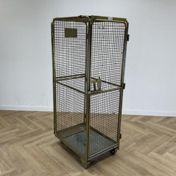 Antidiefstal rolcontainer, afsluitbaar en zwenkwielen