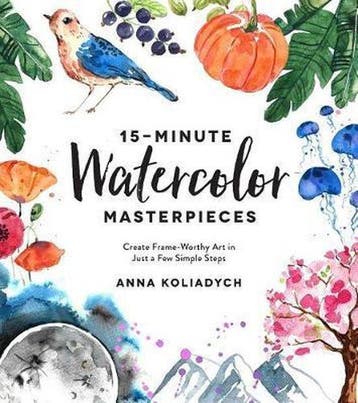 15-Minute Watercolor Masterpieces 9781624148804, Verzenden, Anna Koliadych