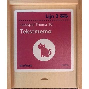 Lijn 3 Leesspel Thema 10 Tekst memo, Verzenden, Nieuw